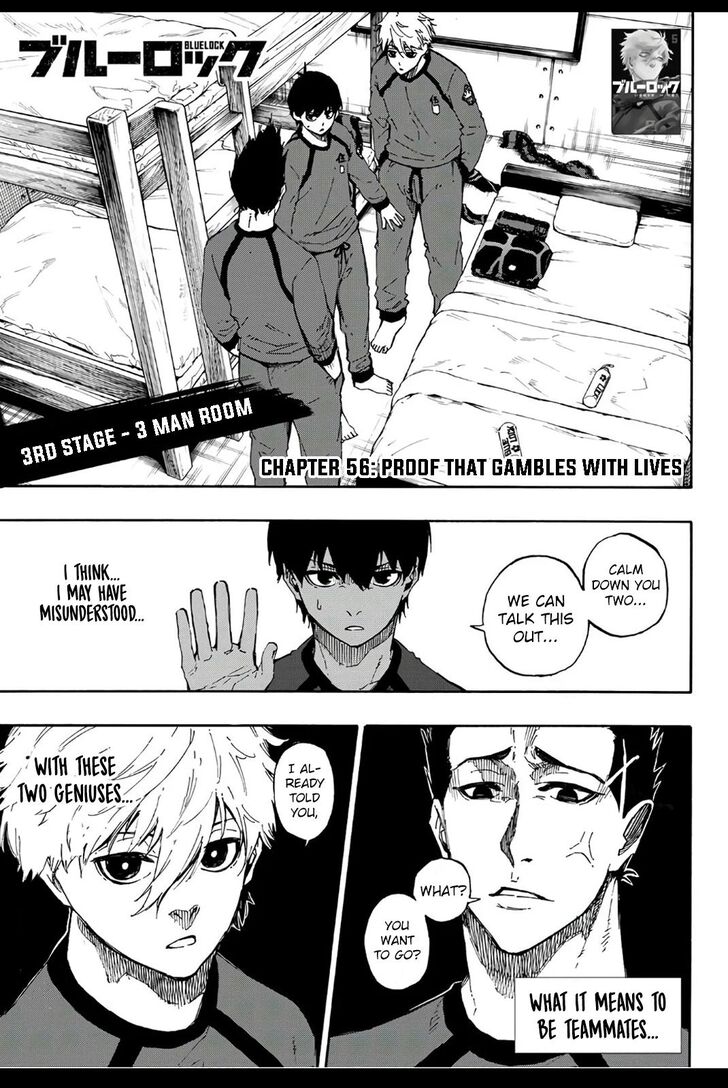 Blue Lock Vol.07 Chapter 056 page 1