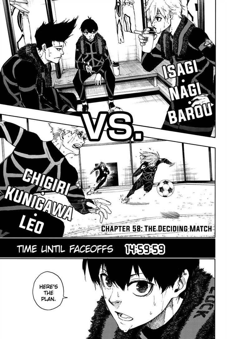 Blue Lock Vol.07 Chapter 058 page 1
