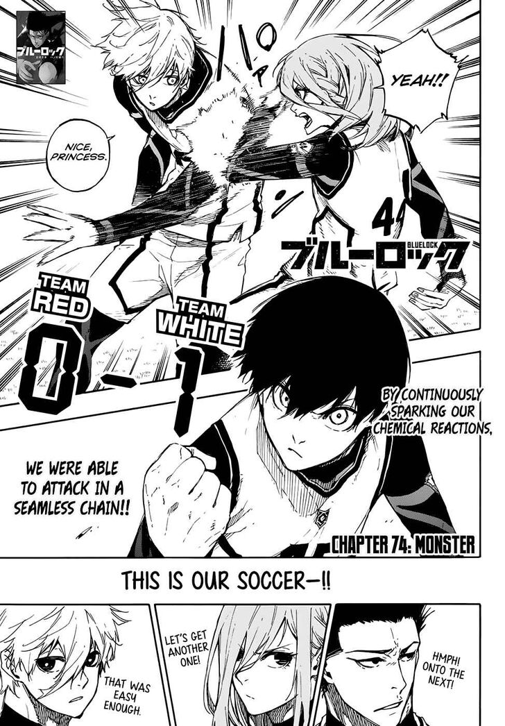 Blue Lock Vol.08 Chapter 074 page 1