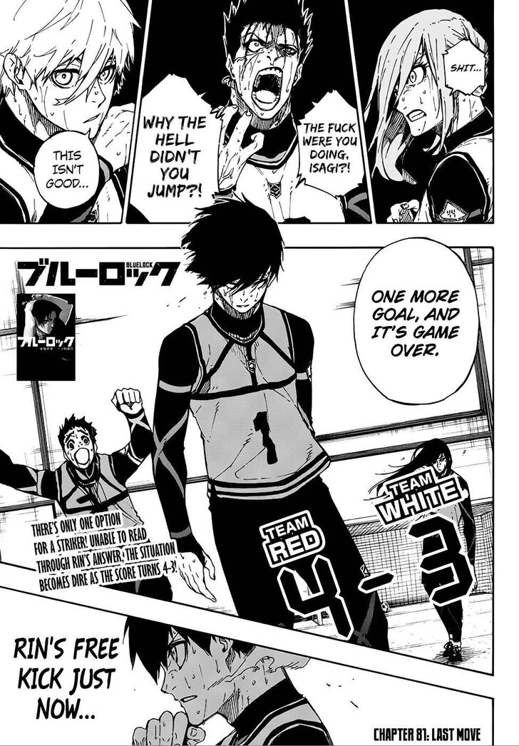 Blue Lock Vol.08 Chapter 081 page 1