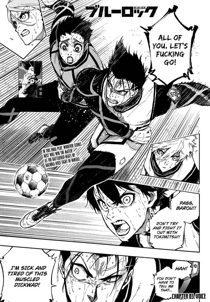 Blue Lock Vol.08 Chapter 083 page 1