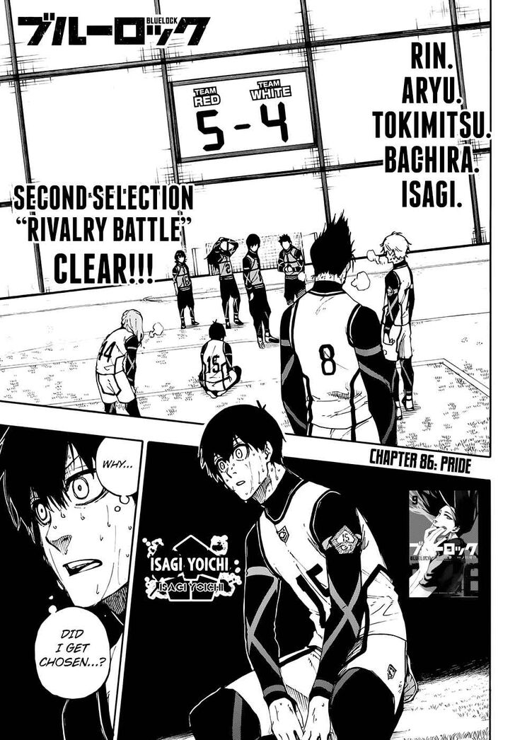 Blue Lock Vol.08 Chapter 086 page 1
