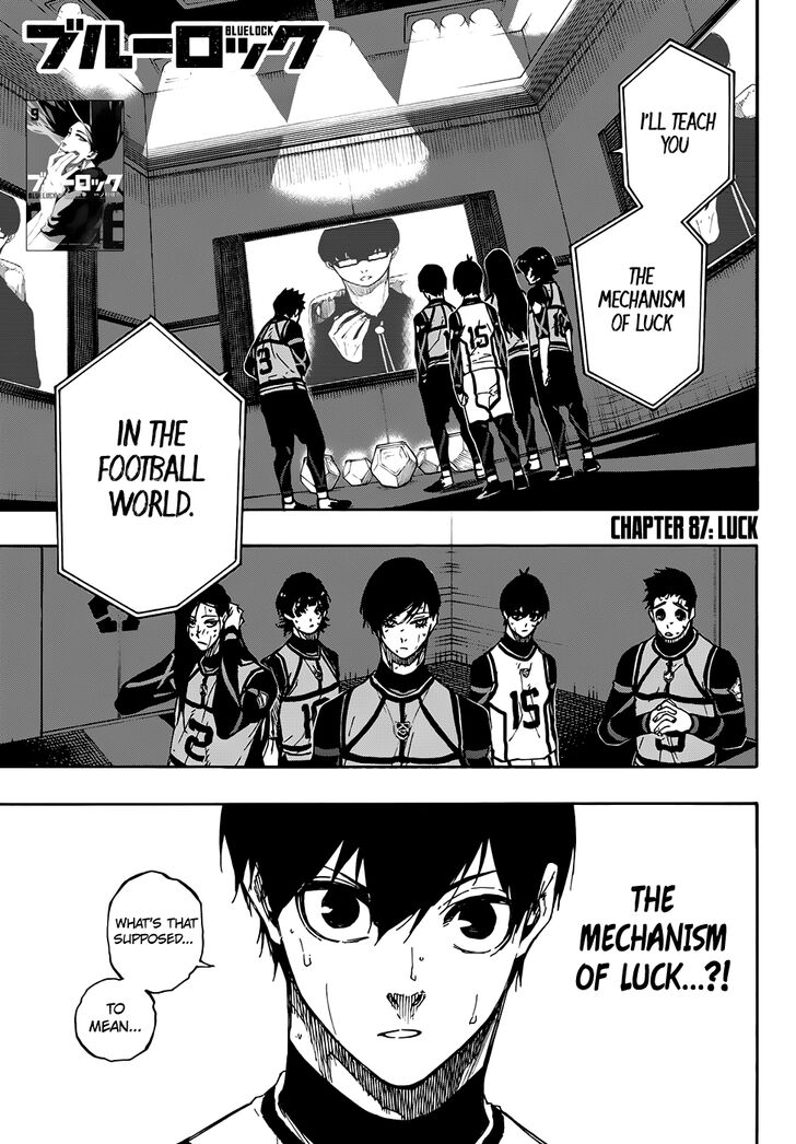 Blue Lock Vol.08 Chapter 087 page 1