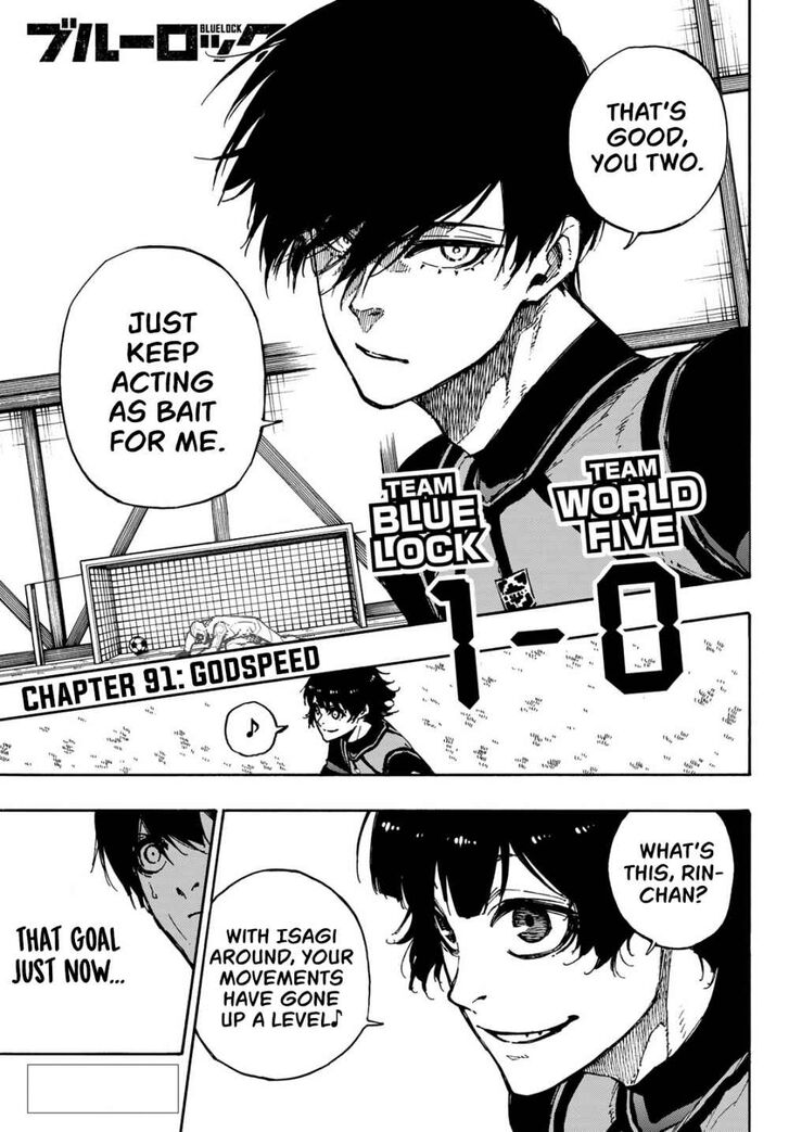 Blue Lock Vol.08 Chapter 091 page 1