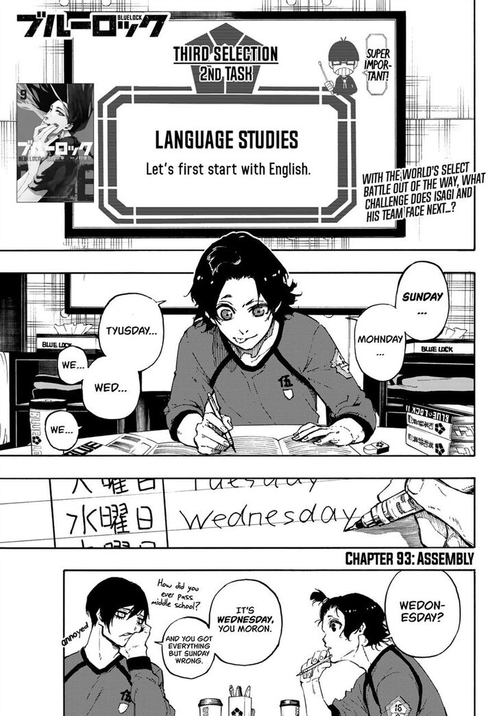Blue Lock Vol.09 Chapter 093 page 1