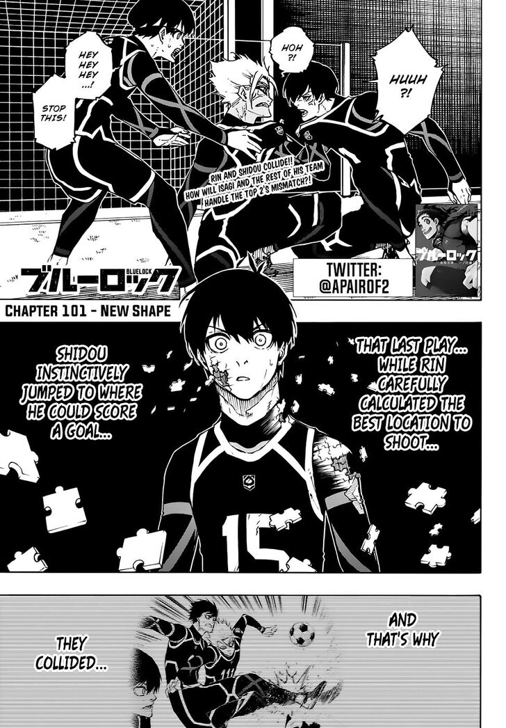 Blue Lock Vol.11 Chapter 101 page 1