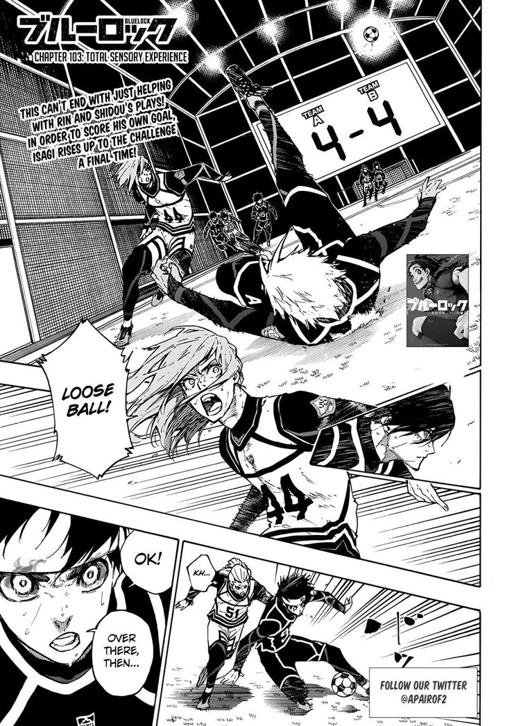 Blue Lock Vol.11 Chapter 103 page 1