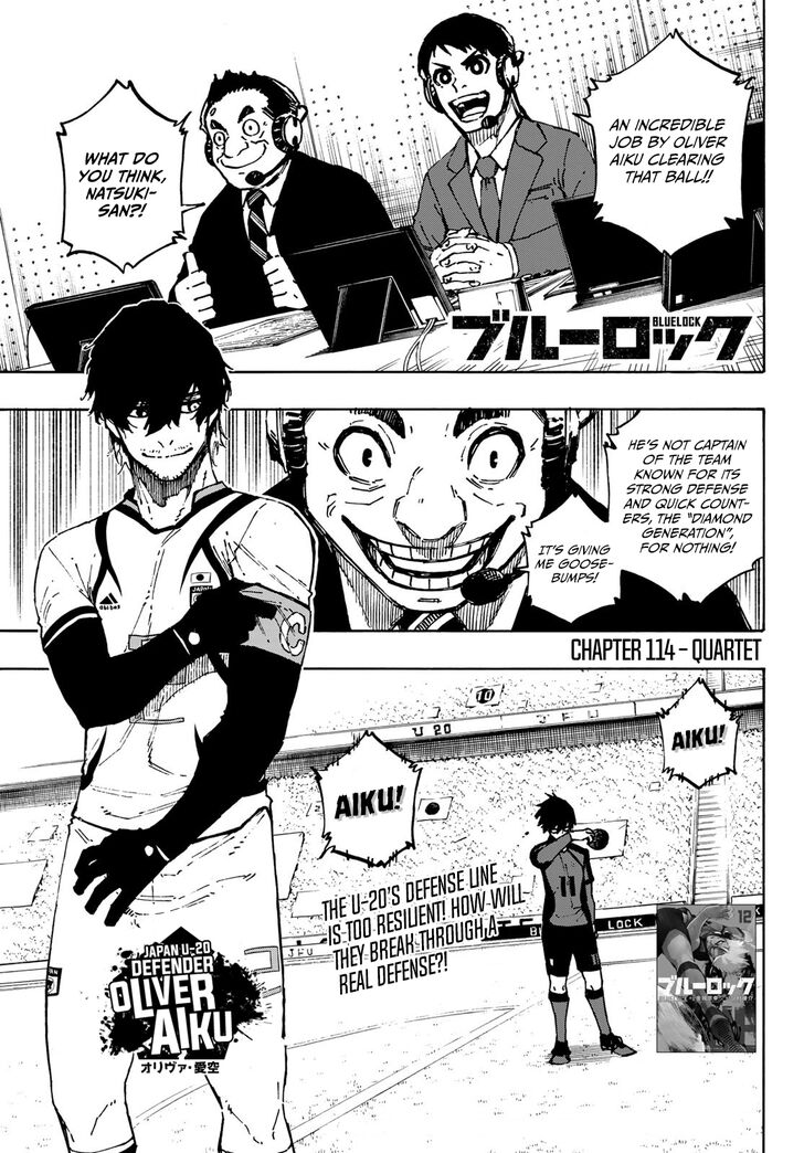 Blue Lock Vol.11 Chapter 114 page 1
