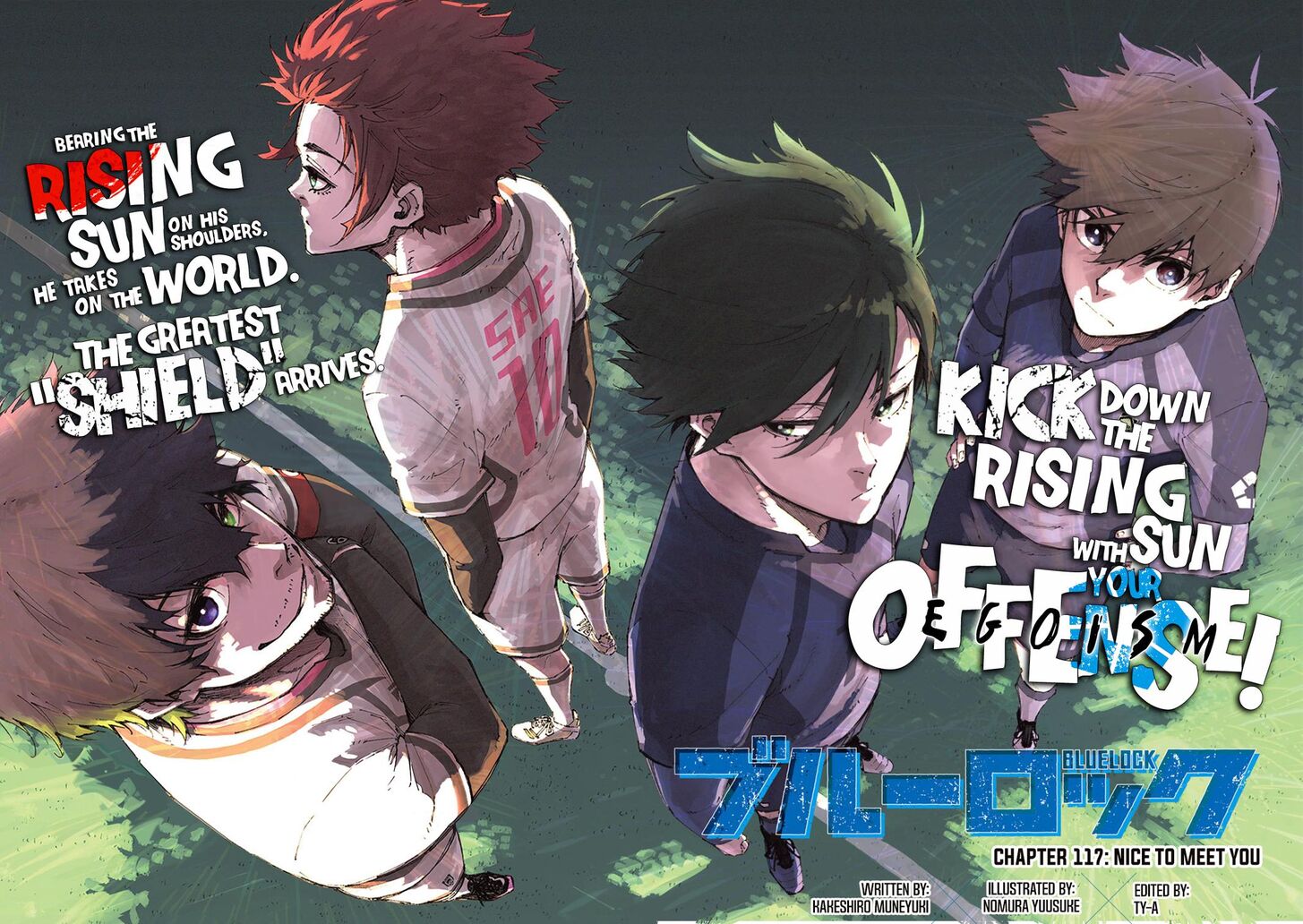 Blue Lock Vol.11 Chapter 117 page 1