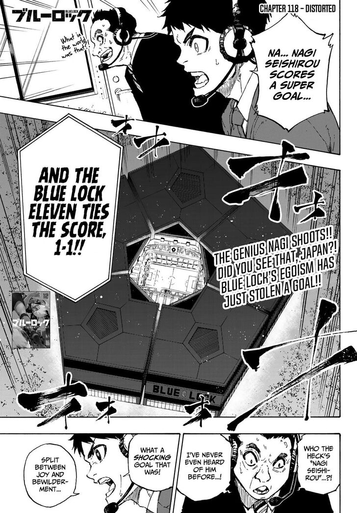 Blue Lock Vol.11 Chapter 118 page 1