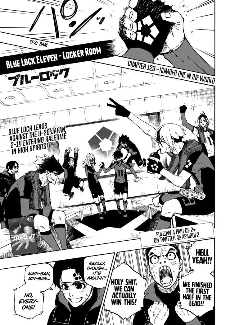 Blue Lock Vol.11 Chapter 123 page 1