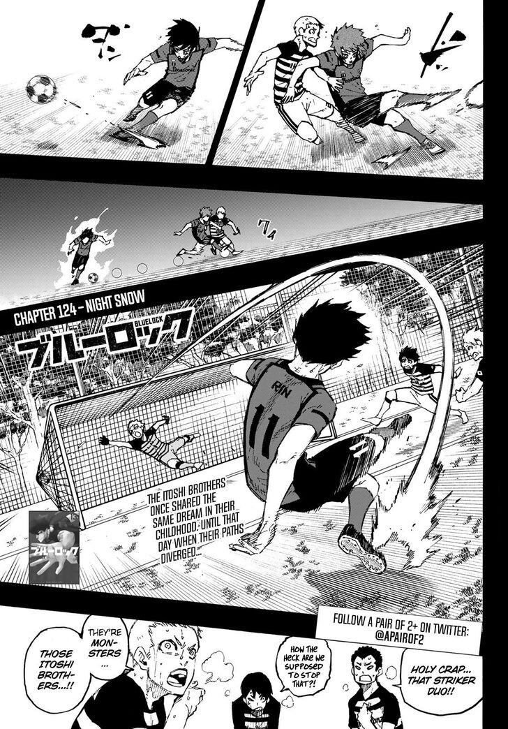 Blue Lock Vol.11 Chapter 124 page 1