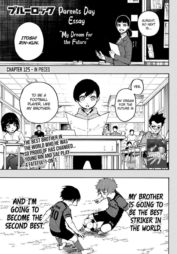 Blue Lock Vol.11 Chapter 125 page 1