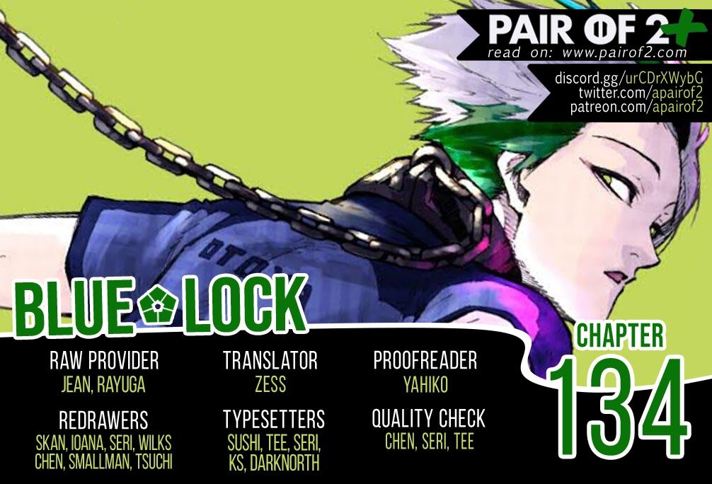 Blue Lock Vol.11 Chapter 134 page 1