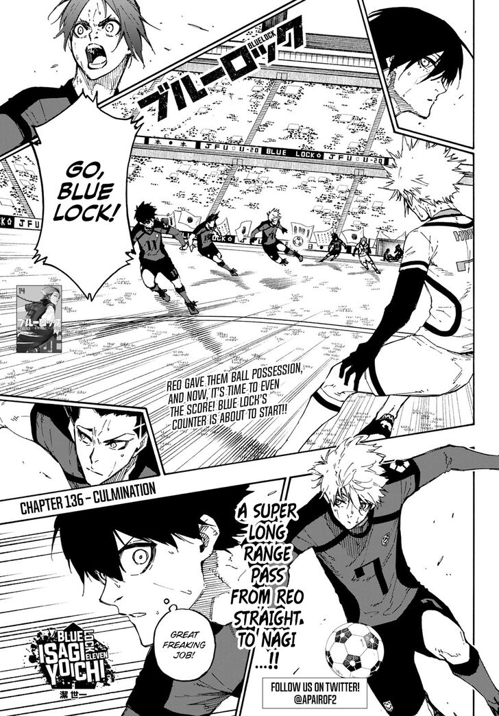 Blue Lock Vol.11 Chapter 136 page 1