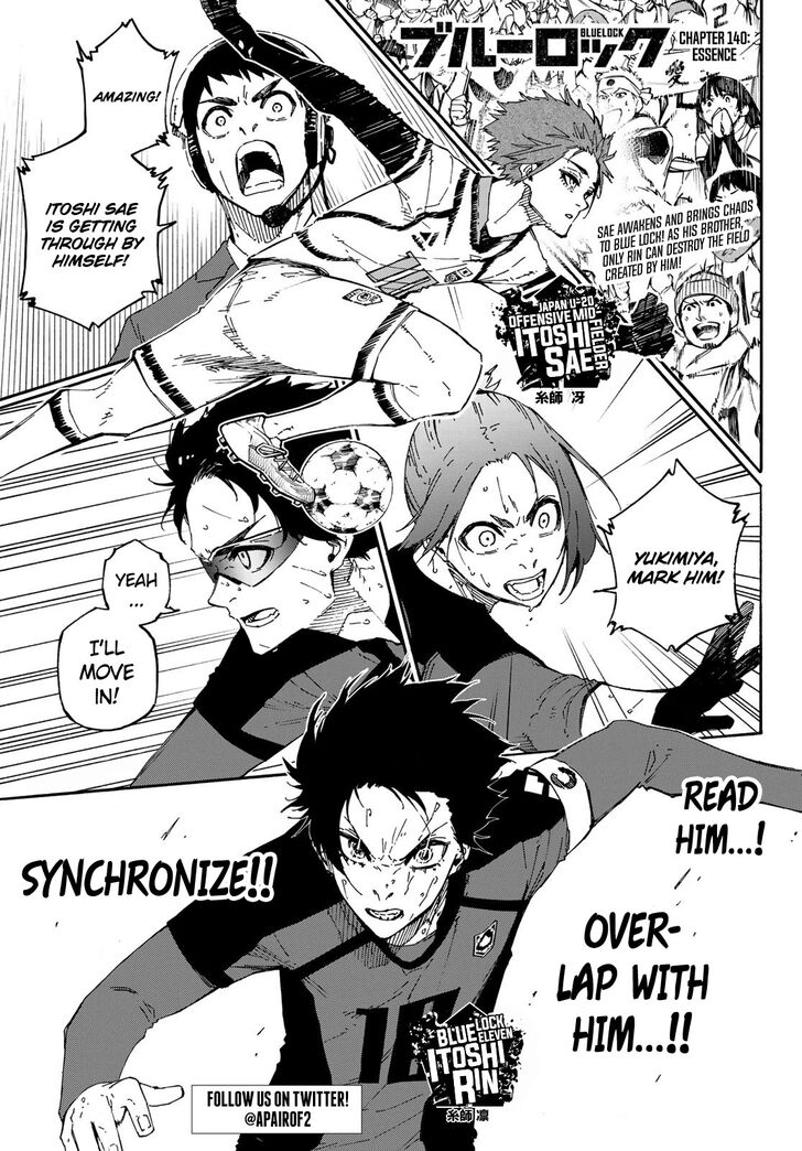 Blue Lock Vol.11 Chapter 140 page 2