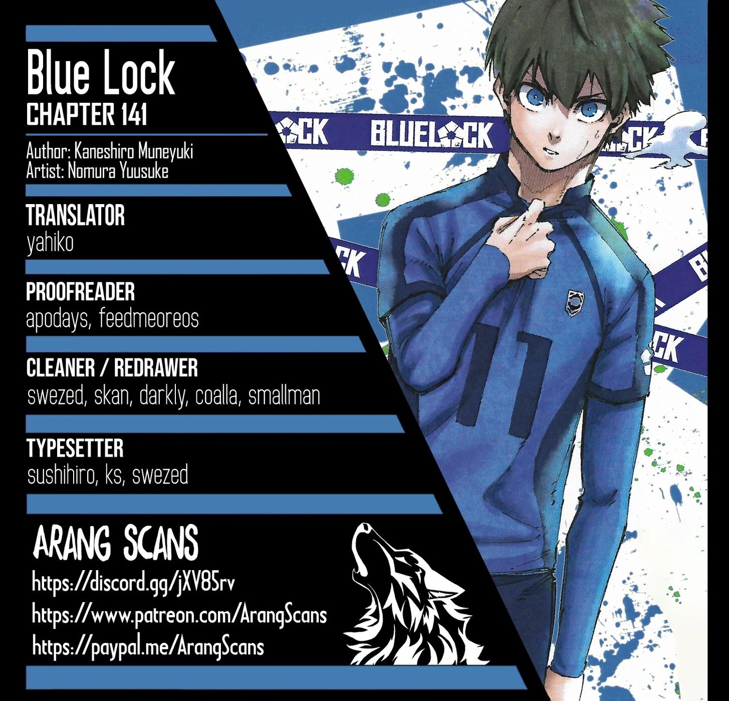 Blue Lock Vol.11 Chapter 141 page 1