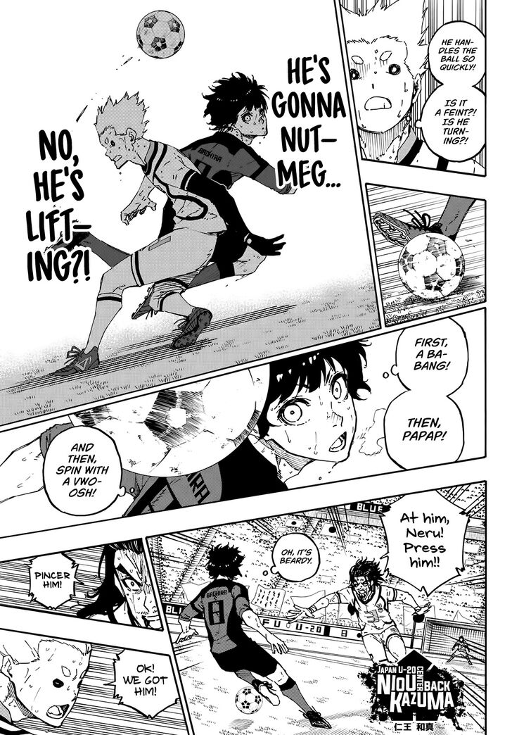 Blue Lock Vol.11 Chapter 141 page 9
