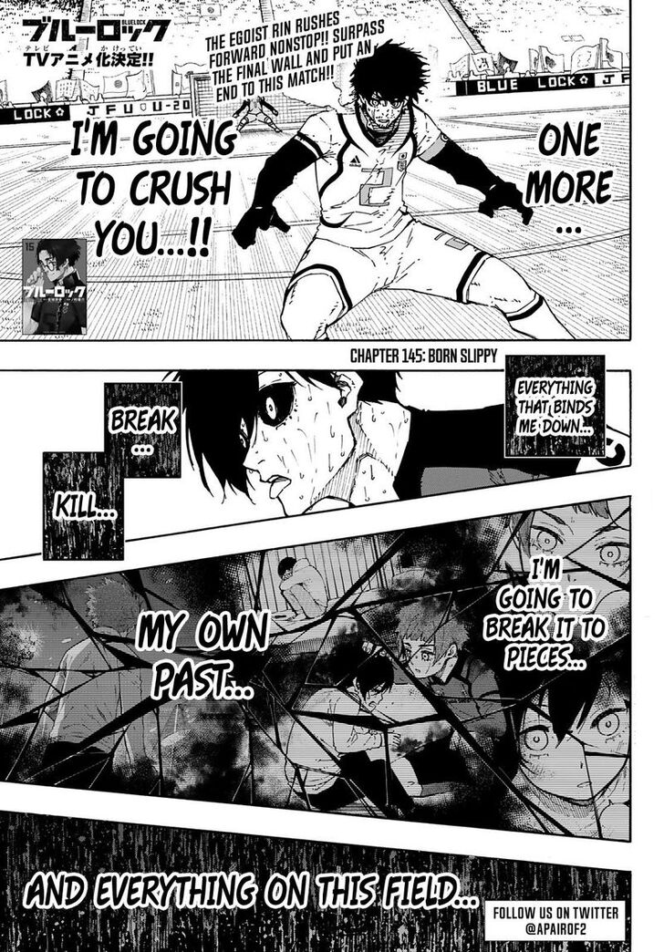 Blue Lock Vol.11 Chapter 145 page 1