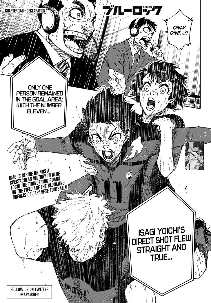 Blue Lock Vol.11 Chapter 148 page 2