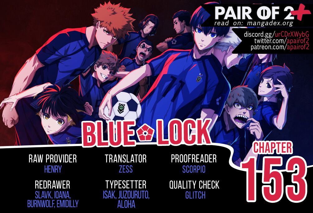 Blue Lock Vol.11 Chapter 153 page 1