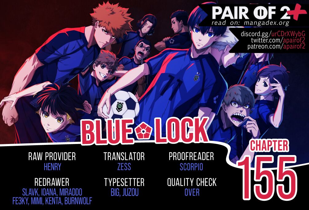 Blue Lock Vol.11 Chapter 155 page 1