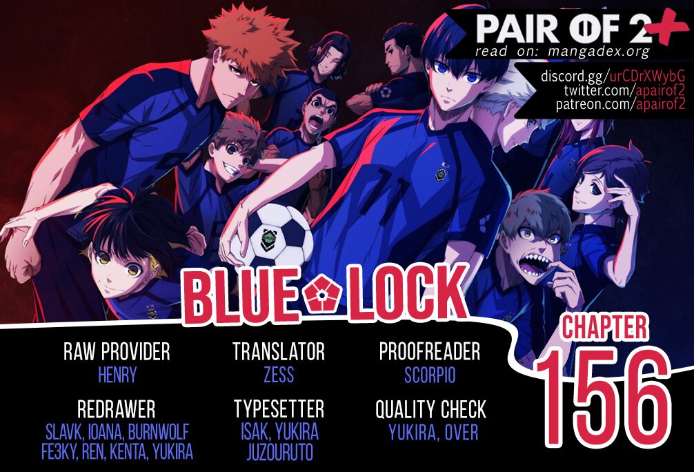 Blue Lock Vol.11 Chapter 156 page 1
