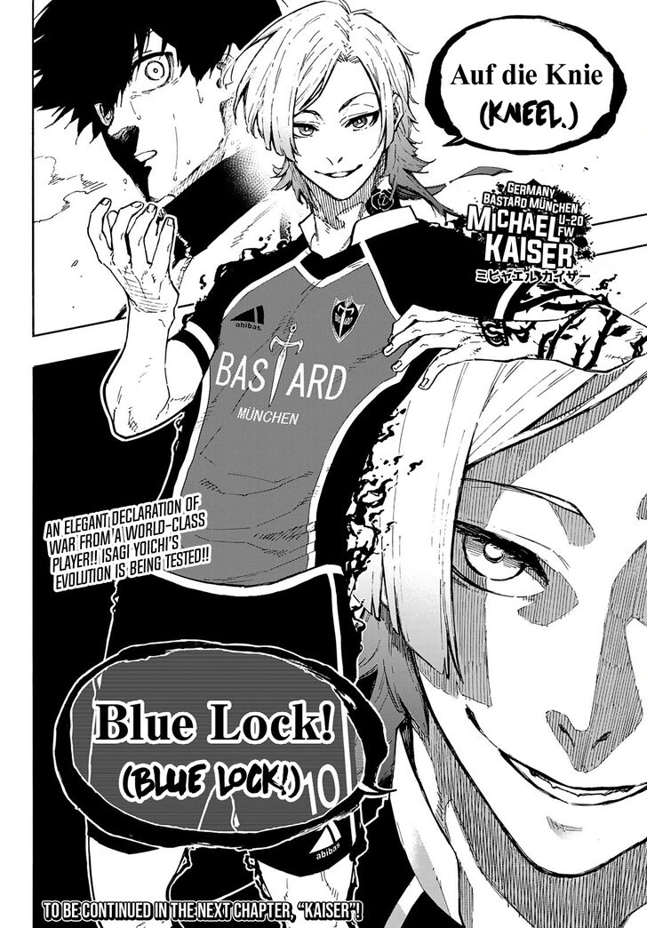 Blue Lock Vol.11 Chapter 156 page 17
