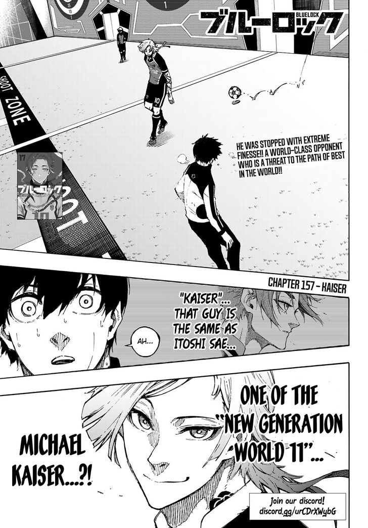 Blue Lock Vol.11 Chapter 157 page 2