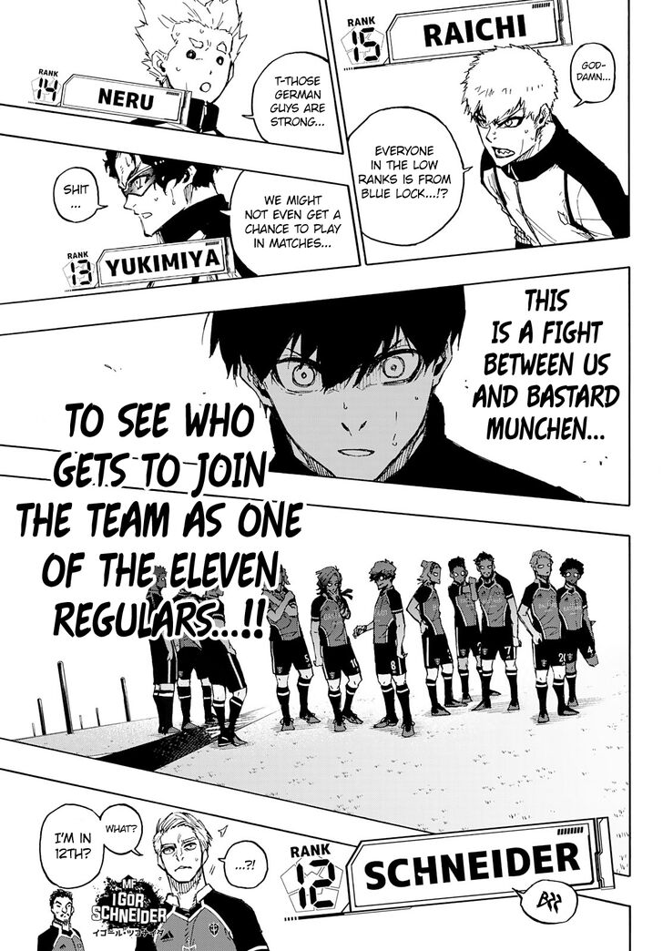 Blue Lock Vol.11 Chapter 157 page 17