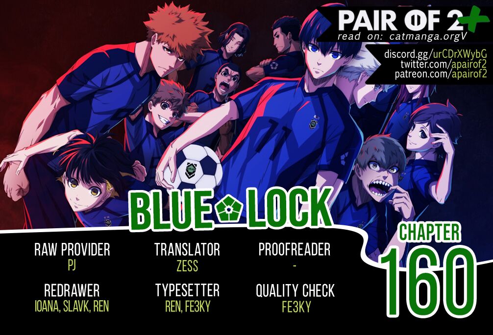 Blue Lock Vol.11 Chapter 160 page 1