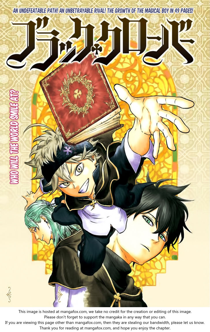 Black Clover Vol.00 Chapter 001 page 1