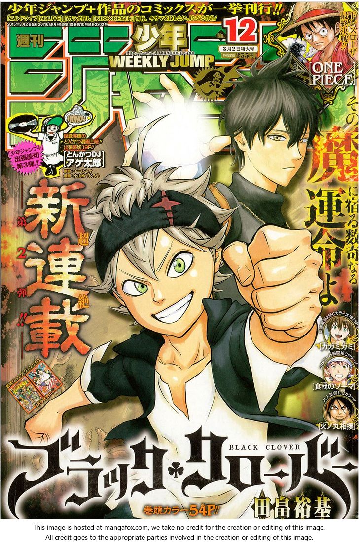 Black Clover Vol.01 Chapter 001 page 2