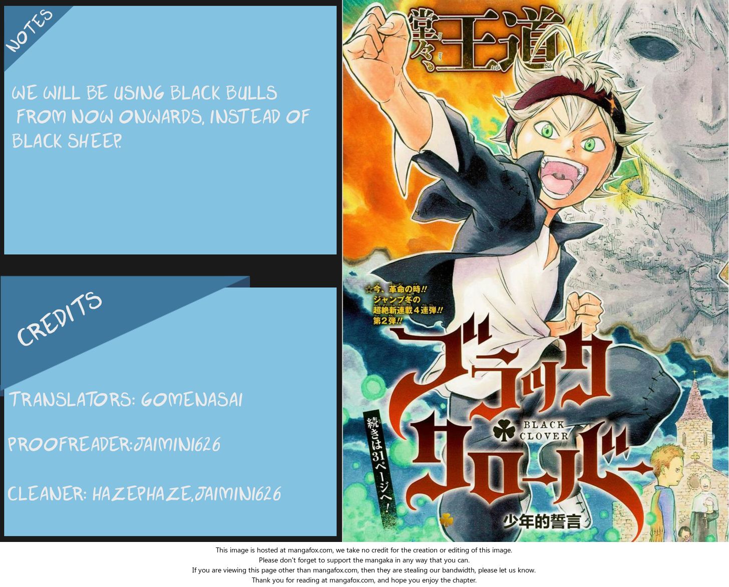 Black Clover Vol.01 Chapter 005 page 1