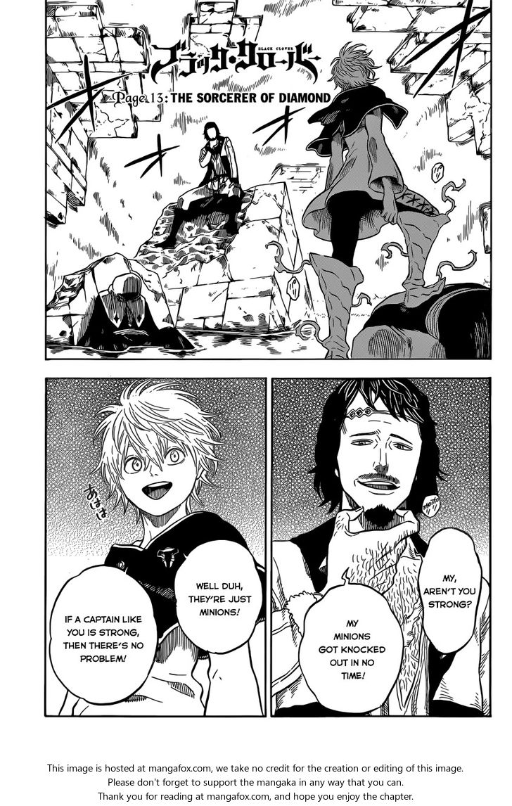 Black Clover Vol.02 Chapter 013 page 1