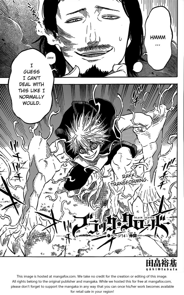 Black Clover Vol.02 Chapter 014 page 1