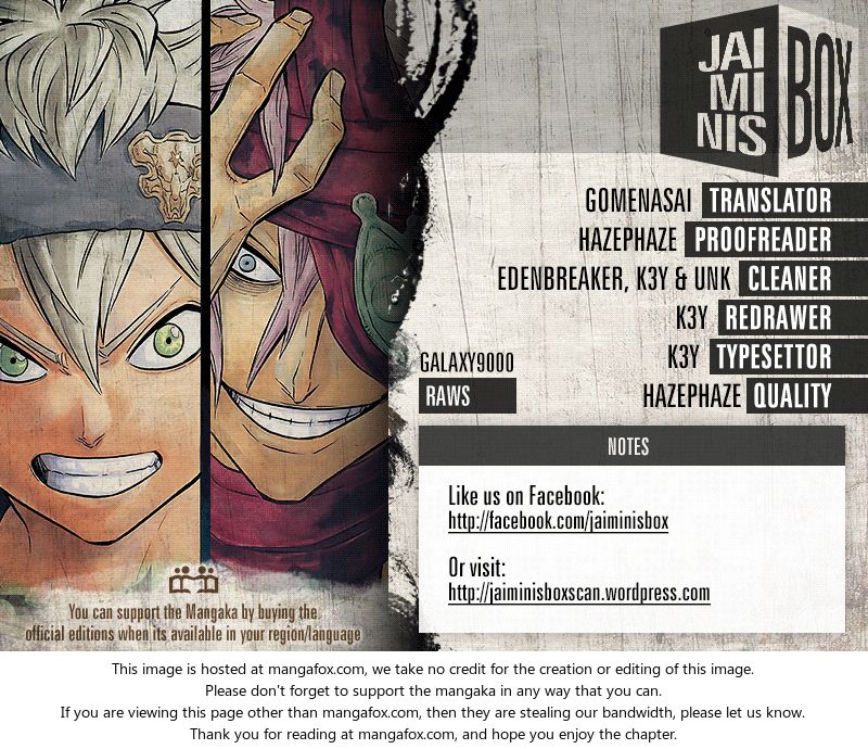 Black Clover Vol.03 Chapter 025 page 1