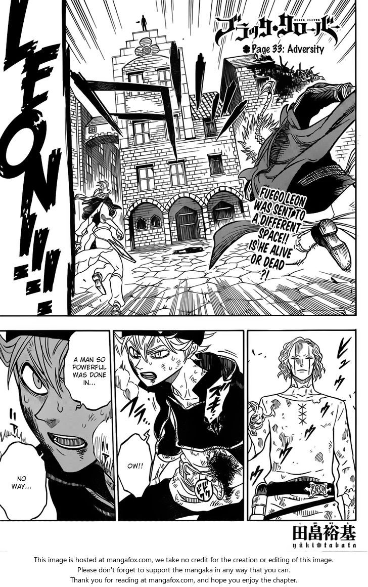 Black Clover Vol.04 Chapter 033 page 2