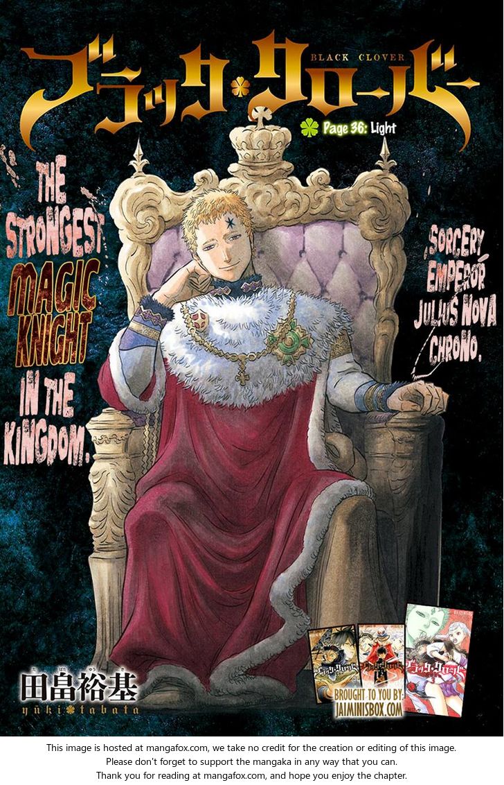 Black Clover Vol.05 Chapter 036 page 1