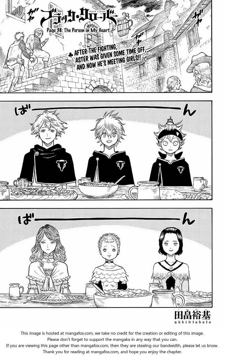 Black Clover Vol.05 Chapter 038 page 1