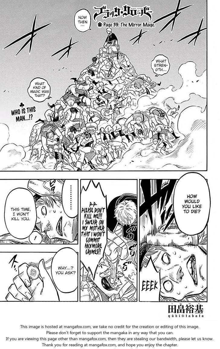Black Clover Vol.05 Chapter 039 page 1