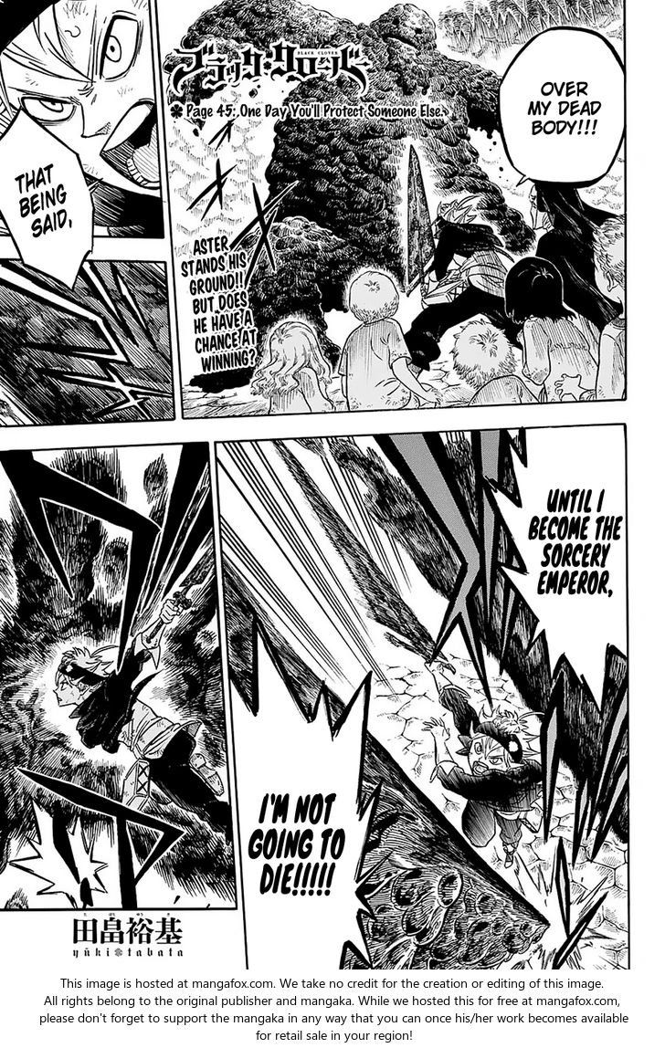 Black Clover Vol.06 Chapter 045 page 1