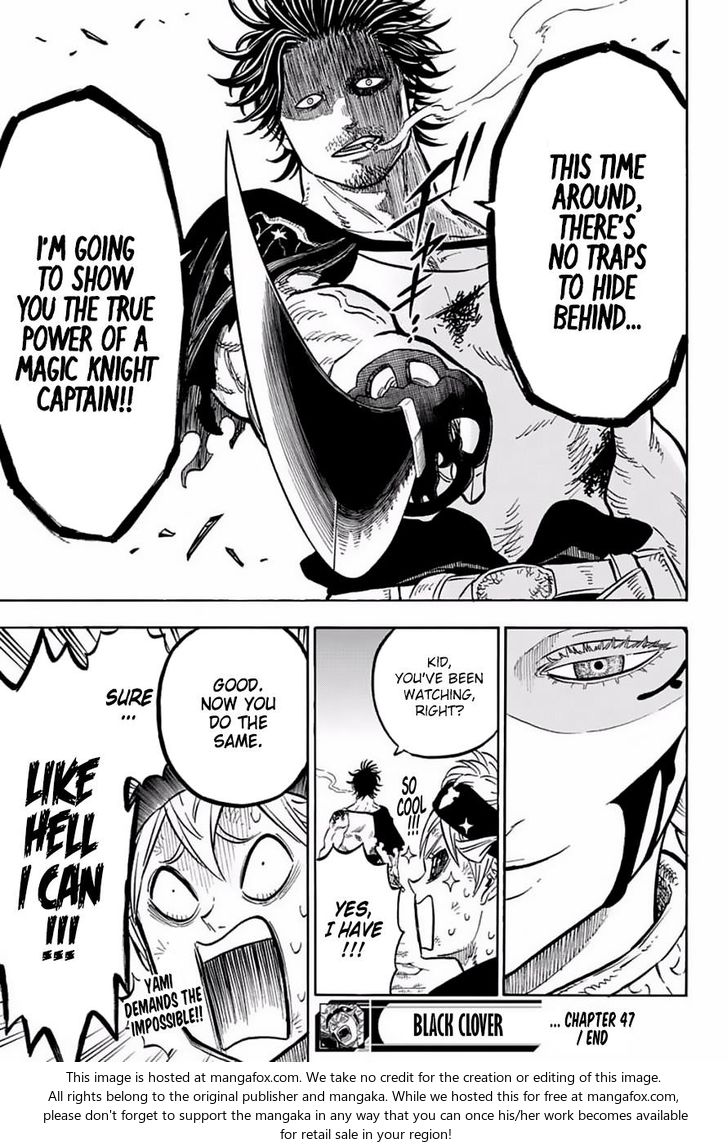 Black Clover Vol.06 Chapter 047 page 17