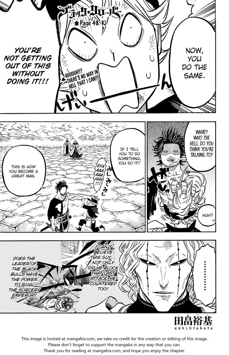 Black Clover Vol.06 Chapter 048 page 1