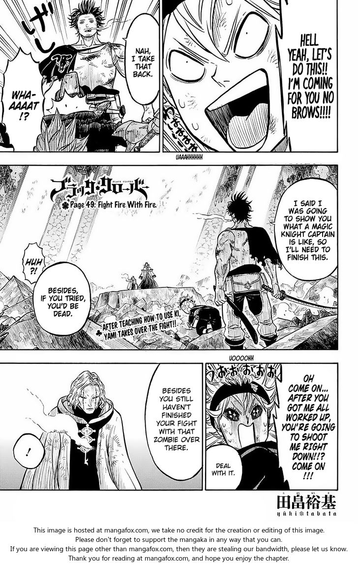 Black Clover Vol.06 Chapter 049 page 1