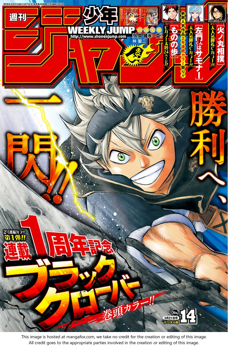 Black Clover Vol.06 Chapter 052 page 1