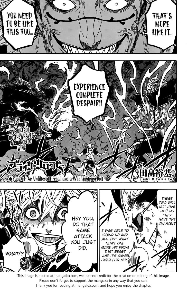 Black Clover Vol.08 Chapter 064 page 2