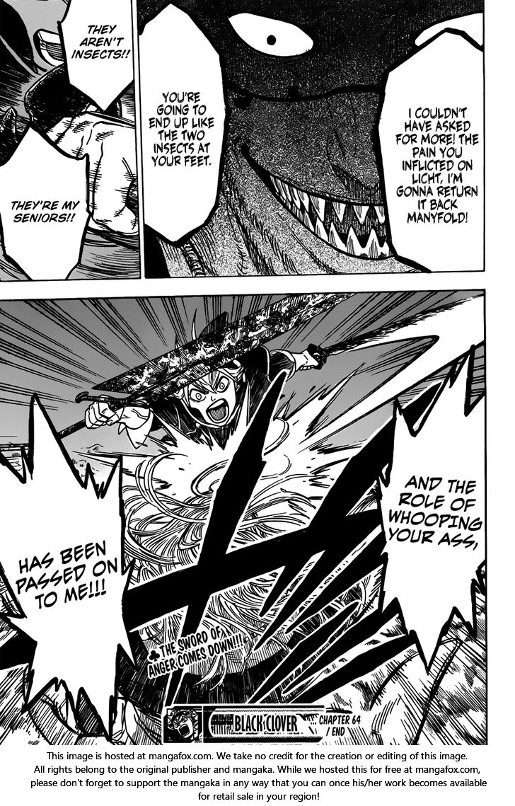 Black Clover Vol.08 Chapter 064 page 19