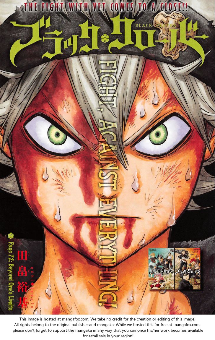Black Clover Vol.09 Chapter 072 page 2
