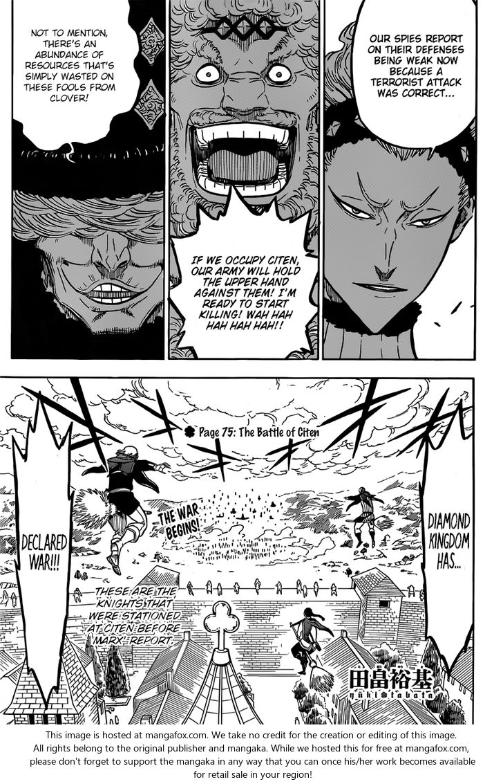 Black Clover Vol.09 Chapter 075 page 1
